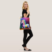 Weißes Einhornpferd-37474 Tasche (Am Model)