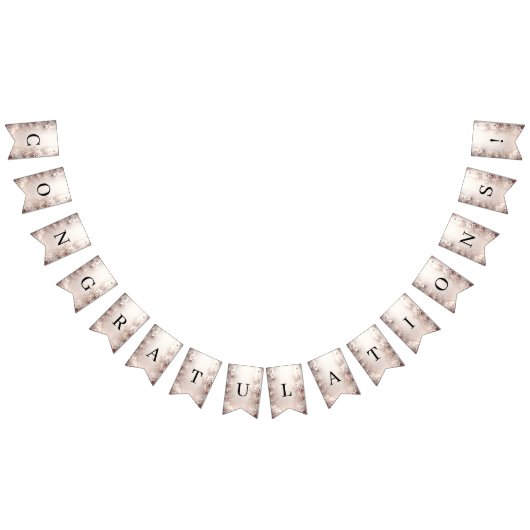 Weißes Elfenbeinbläserei Wimpelkette (Alle)