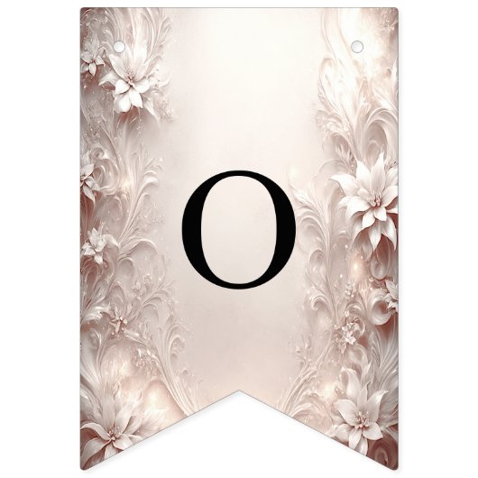 Weißes Elfenbeinbläserei Wimpelkette (Zweite Fahne)