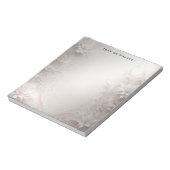 Weißes Elfenbeinflorentor Notizblock (Rotiert)