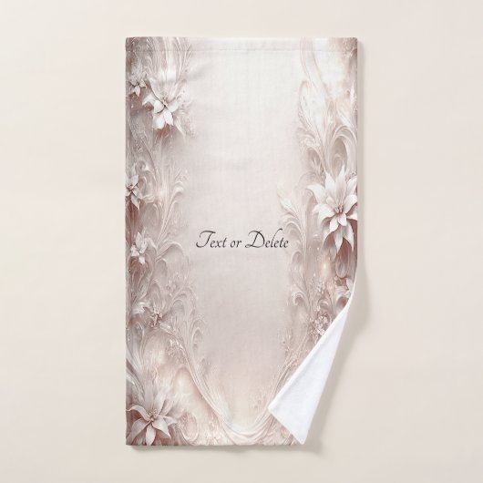 Weißes Elfenbeinhandtuch Set (Handtuch)