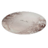 Weißes Elfenbeinholzplateau Schneidebrett (Ecke)