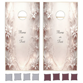 Weißes Elfenbeinkornloch-Set