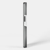 Weißes enges Unterhemd iPhone Hülle (Rechte Seite)