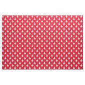 Weißes F-35-Blitzstrahlmuster auf Rot Stoff (Fat Quarter (45,7 x 55,9 cm))