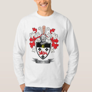 Weißes Familienwappen-Wappen T-Shirt