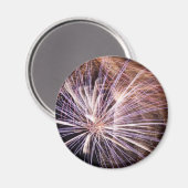 Weißes Feuer Magnet (Vorderseite/Rückseite)