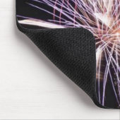 Weißes Feuer Mousepad (Ecke)