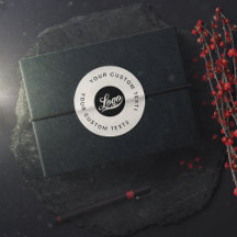 Weißes Firmenlogo Firmenmarke - Brauch