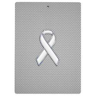 Weißes Flachwissen Weißes Kohlenstofffaser-Drucken Klemmbrett