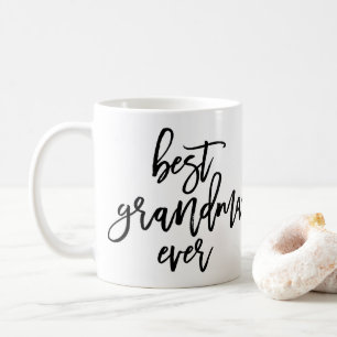 Weißes Foto-bestes Großmutter-überhaupt Kaffeetasse