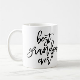 Weißes Foto-bestes Großvater-überhaupt Kaffeetasse