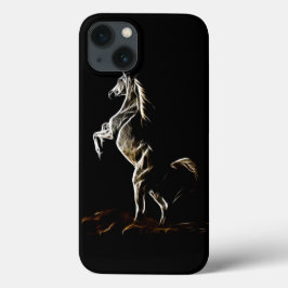 Weißes Fraktal Case-Mate iPhone Hülle