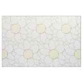 Weißes Gänseblümchen-Blumen Stoff (Fat Quarter (45,7 x 55,9 cm))