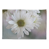 Weißes Gänseblümchen Kissenbezug (Rückseite)