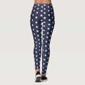 weißes Gänseblümchen Leggings (Rückseite)
