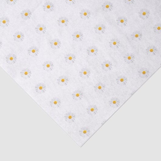 weißes Gänseblümchen Seidenpapier (Ausschnitt)