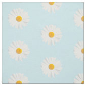 weißes Gänseblümchen Stoff (Muster)