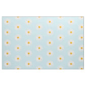 weißes Gänseblümchen Stoff (Fat Quarter (45,7 x 55,9 cm))