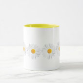 weißes Gänseblümchen Tasse (Zentrum)