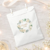 Weißes Gastgeschenk Hochzeit Geschenktütchen (Ausgeschnitten)