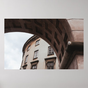 WEISSES GEBÄUDE POSTER