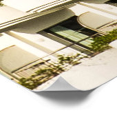 WEISSES GEBÄUDE POSTER (Ecke)