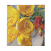 Weißes Gefrierwasser Notizblock (Vorderseite)