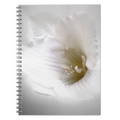 Weißes Gefrierwasser Notizblock (Vorderseite)