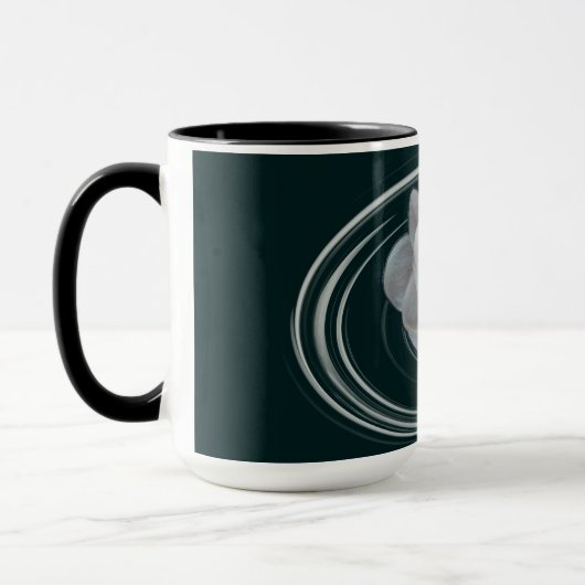 Weißes Gefrierwasser Tasse (Links)