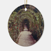 Weißes Generalife, das Alhambra, Granada, Spanien Keramikornament (Links)