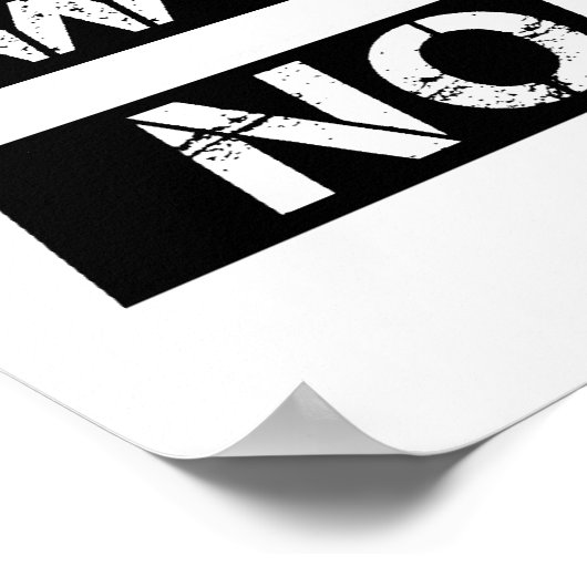 Weißes Geräusch MX5 Miata Poster (Ecke)