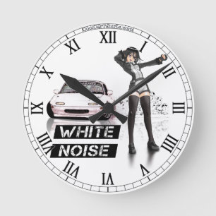Weißes Geräusch MX5 Miata Uhr