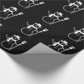 Weißes Geschenkpapier (Ecke)