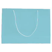 Weißes Geschenktasche mit eigener Marke | Große Gl Geschenktüte (Rückseite)