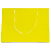 Weißes Geschenktasche mit eigener Marke | Große Gl Geschenktüte (Vorderseite)