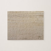 Weißes gewaschenes Holzkörnchen Puzzle (Horizontal)