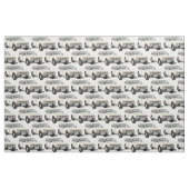 Weißes Gewebe des LKW-4X4 Stoff (Fat Quarter (45,7 x 55,9 cm))