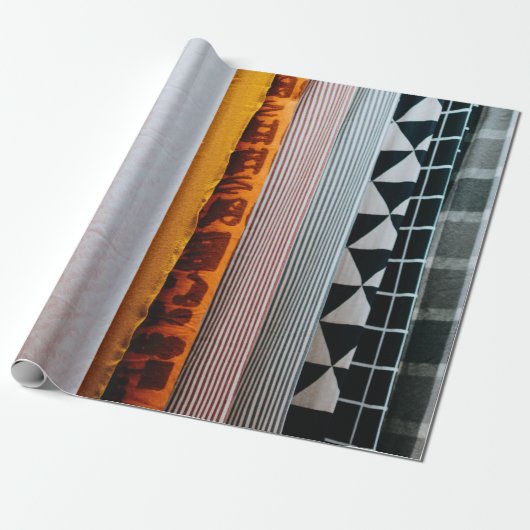 Weißes Gewebe Geschenkpapier (Ungerollt)