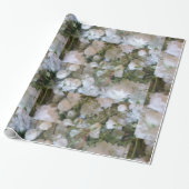 Weißes Gipskraut Geschenkpapier (Ungerollt)