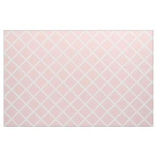 Weißes Gitter auf Baby-Rosa Stoff