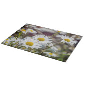 Weißes Glas Schneidebrett (Ecke)