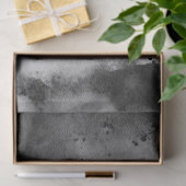 Weißes Graues Pferd Wasserfarbe Decoupage Seidenpapier (Geschenk)