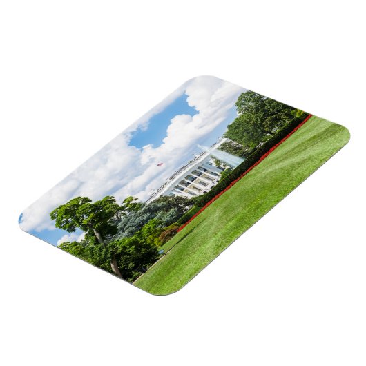 Weißes Haus 1 Magnet (Linke Seite)
