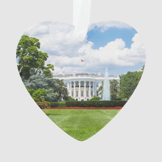 Weißes Haus 1 Ornament (Rückseite)