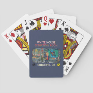 WEISSES HAUS LAGEZIMMER SPIELKARTEN