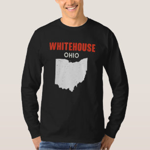 Weißes Haus Ohio USA Staat Amerika Reise Ohioan T-Shirt