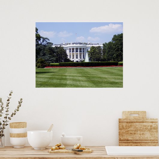 WEISSES HAUS POSTER (Küche)