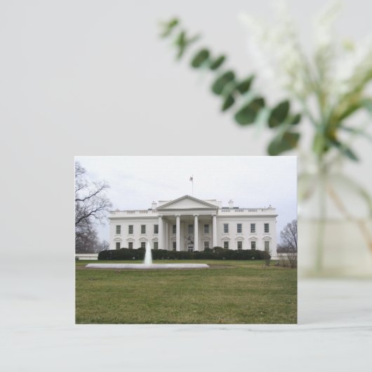 Weißes Haus Postkarte (Stehend Vorderseite)