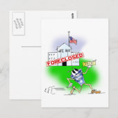 Weißes Haus prognostiziert Postkarte (Vorne/Hinten)